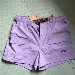 Patagonia Purple Cargo Shorts